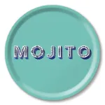 Bild von Asta Barrington Mojiti/turquoise Tray Ø 31 - Jamida of Sweden