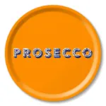 Bild von Asta Barrington Prosecco / satsuma orange Tray Ø 31 - Jamida of Sweden