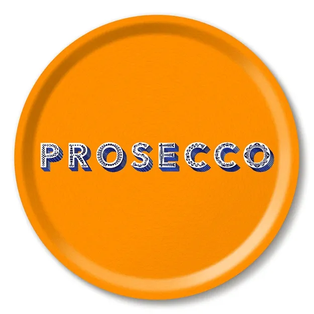 Bild von Asta Barrington Prosecco / satsuma orange Tray Ø 31 - Jamida of Sweden
