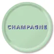 Bild von Asta Barrington Champagne / mint Tray Ø 39 - Jamida of Sweden