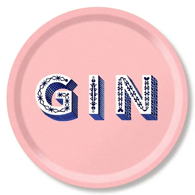 Bild von Asta Barrington Gin/light pink Tray Ø 39 - Jamida of Sweden