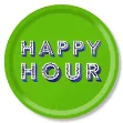 Bild von Asta Barrington Happy hour/lime green Tray Ø 39 - Jamida of Sweden
