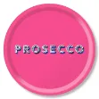 Bild von Asta Barrington Prosecco / bright pink Tray Ø 39 - Jamida of Sweden