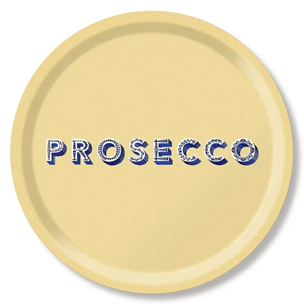 Bild von Asta Barrington Prosecco / cream Tray Ø 39 - Jamida of Sweden