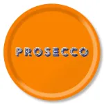 Bild von Asta Barrington Prosecco / satsuma orange Tray Ø 39 - Jamida of Sweden