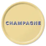 Bild von Asta Barrington Champagne / cream Tray Ø 46 - Jamida of Sweden