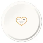 Bild von Asta Barrington Champagne / satsuma orange Tray Ø 46 - Jamida of Sweden