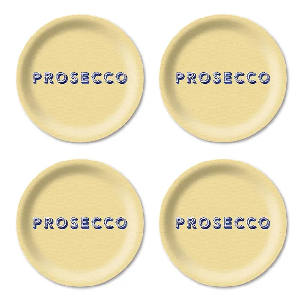Bild von Asta Barrington Prosecco / cream Coaster Coaster 4 pcs - Jamida of Sweden