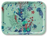 Bild von Emma J Shipley Seaforest/aqua Tray 43x33 - Jamida of Sweden