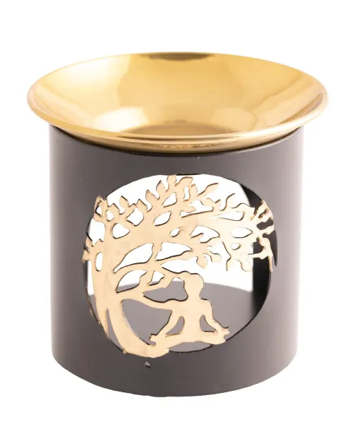 Bild von Räuchergefäss Buddha unterm Bodhibaum