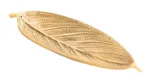 Bild von Stäbchenhalter Blatt, Bronze