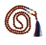 Bild von Rudraksha-Mala mit 7 Chakren