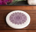 Bild von Marmorhalter Herzmandala