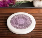 Bild von Marmorhalter Blütenmandala