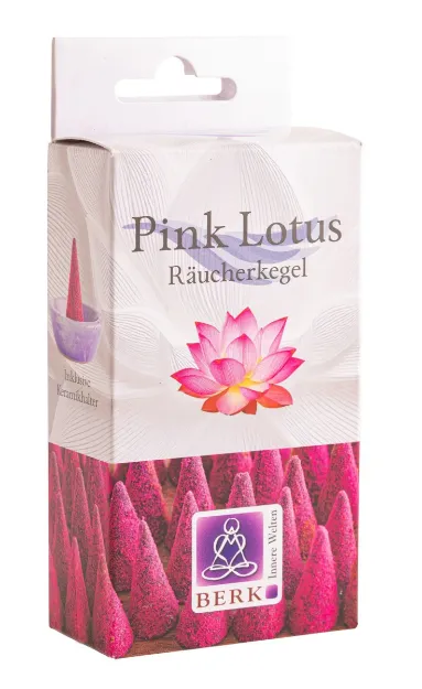 Bild von Räucherkegel Pink Lotus