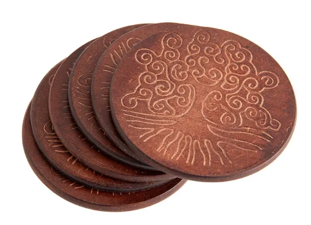 Bild von Gefässuntersetzer Yggdrasil, klein