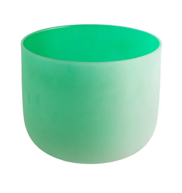 Bild von Kristallklangschale Herz Chakra 9