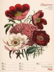 Bild von Ars Floralis - Vintage-Wochenplaner Kalender 2026