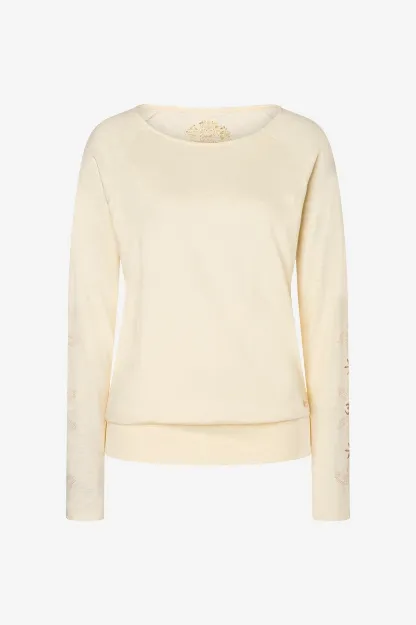 Bild von Longsleeve Shirt Priya in creme von The Spirit of OM