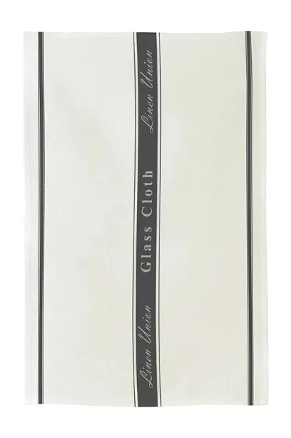 Bild von Linen Union Grey Glass Cloth - Ulster Weavers