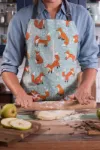 Bild von Foraging Fox Cotton Apron - Ulster Weavers