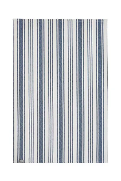 Bild von Denim Stripe Cotton Tea Towel - Ulster Weavers