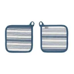 Bild von Denim Stripe Pot Mat - Ulster Weavers