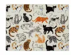 Bild von Feline Friends Glass Worktop Saver - Ulster Weavers
