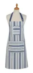 Bild von Denim Stripe Cotton Apron - Ulster Weavers
