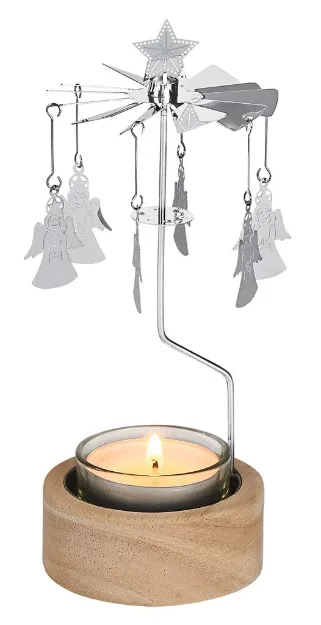 Bild von Teelicht-Karussell Engelchen, VE-4
