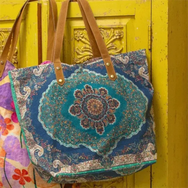 Bild von Shopper Amara mit Vintage-Blumenmuster