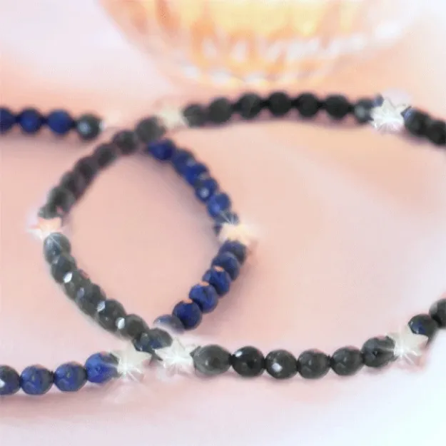 Bild von Schörl-Armband Stars