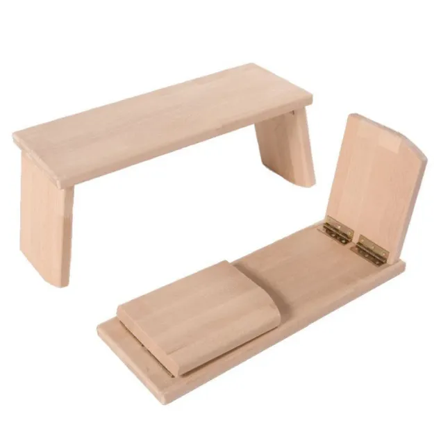 Bild von Meditationsbänkchen Comfort TRAVEL Höhe 21 cm aus Buche von Lotus Design