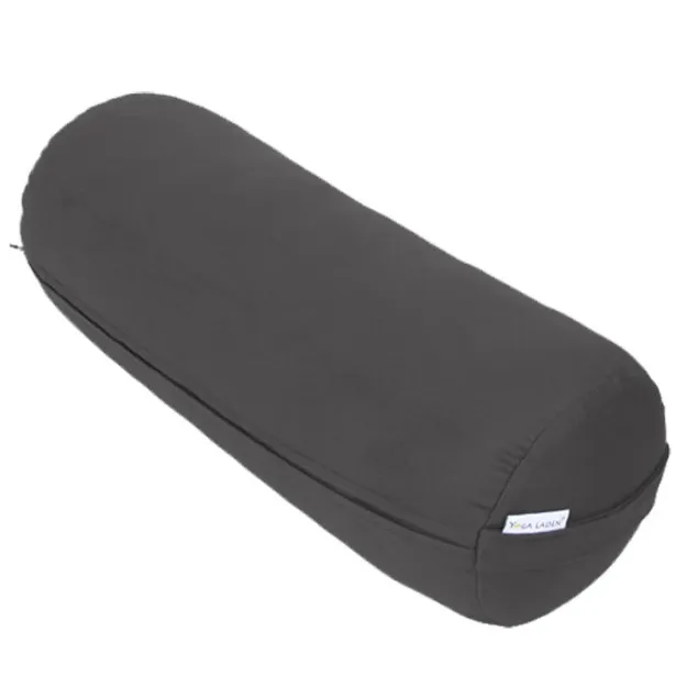 Bild von Yoga Bolster 58 x Ø 22 cm in Anthrazit von Lotus Design