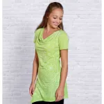 Bild von Tunika Dancing Mandalas in kiwigrün von The Spirit of OM