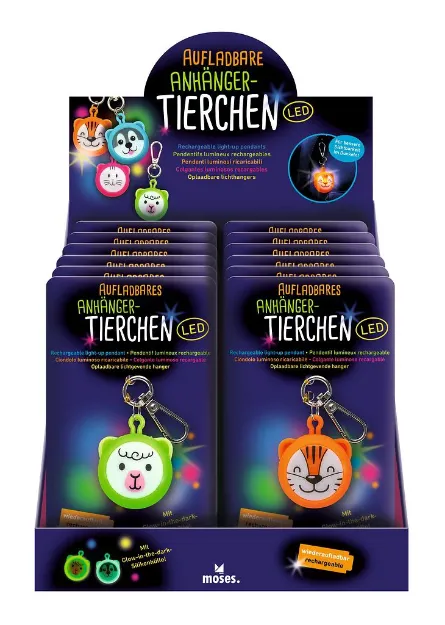 Bild von Aufladbare Anhänger-Tierchen LED, VE-12