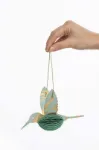 Bild von Papieranhänger GREEN HUMMINGBIRD
