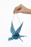 Bild von Papieranhänger BLUE BIRD