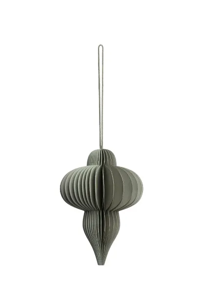 Bild von Papieranhänger GREY HUMMING