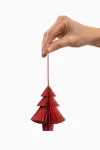 Bild von Papieranhänger RED TREE