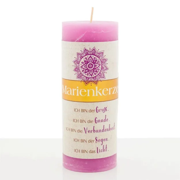 Bild von Marienkerze, purple