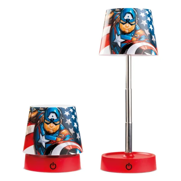 Bild von TABLE LAMP MARVEL CAPTAIN AMERICA CM 11