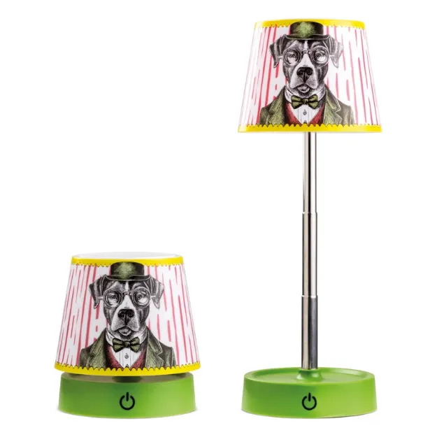 Bild von TABLE LAMP HUMAN ESSENCE DOG FRIENDSHIP CM11