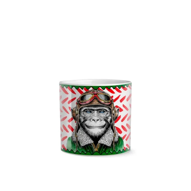 Bild von SET 4 CACHEPOT HUMAN ESSENCE SCIMMIA BOLDNESS 7x7 CM