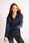 Bild von Sweatjacke Maui Nava in tiefblau von The Spirit of OM