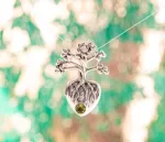 Bild von Anhänger Yggdrasil mit Peridot