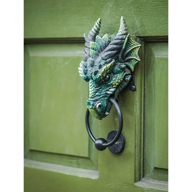 Bild von Türklopfer Grüner Drache