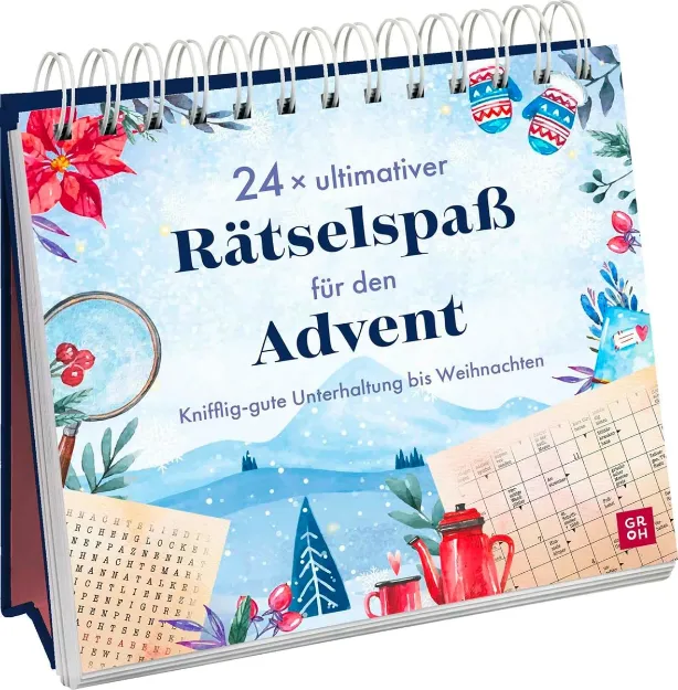 Bild von Heine, Stefan: 24 x ultimativer Rätselspass für den Advent