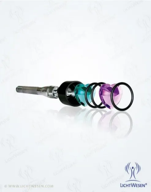 Bild von LichtWesen Kristall-Lichtlampe Aufsatz für Maglite Taschenlampe
