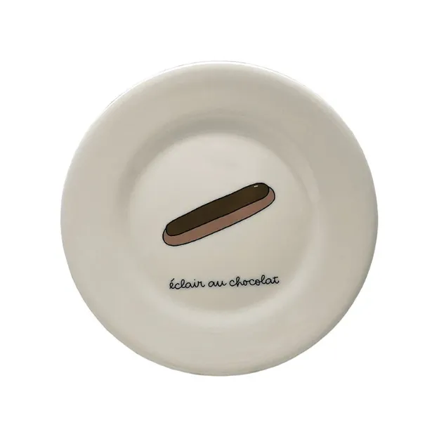 Bild von dessert plate eclair au chocolat, VE-6